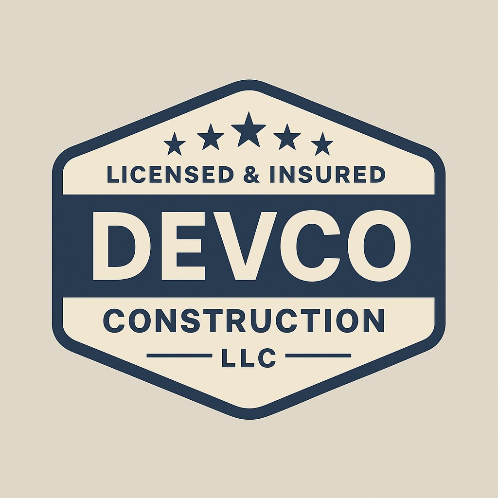 Devco Construction LLC licensed and insured logo